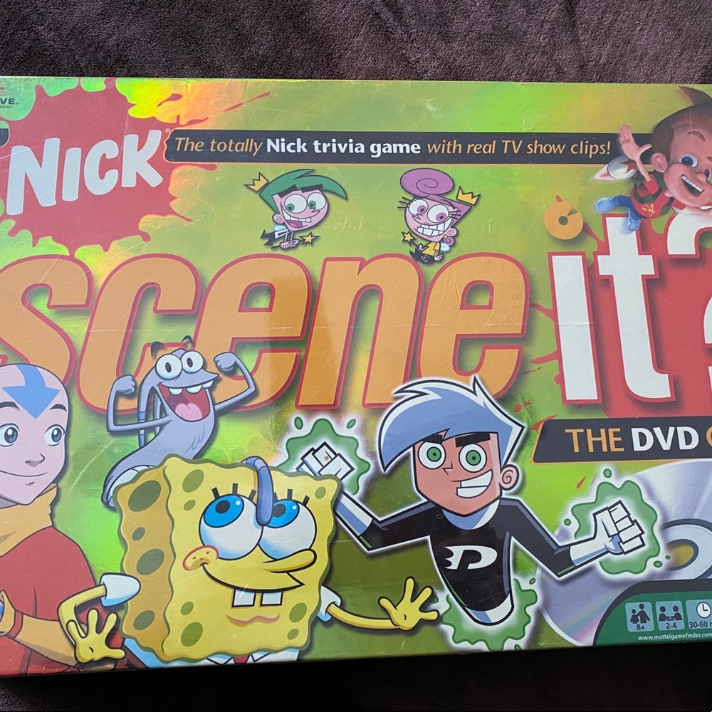 SceneIt Game, Nickilodian version, unopened, new